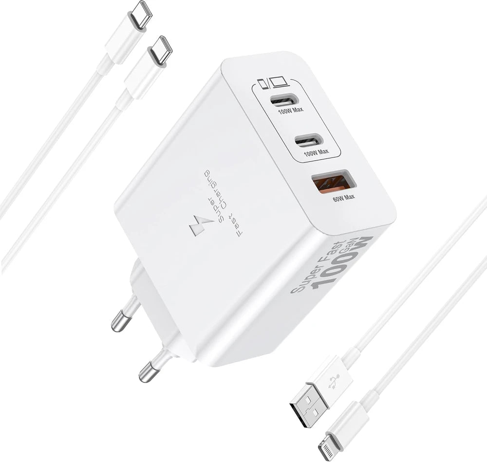Compact USB C Travel Charger