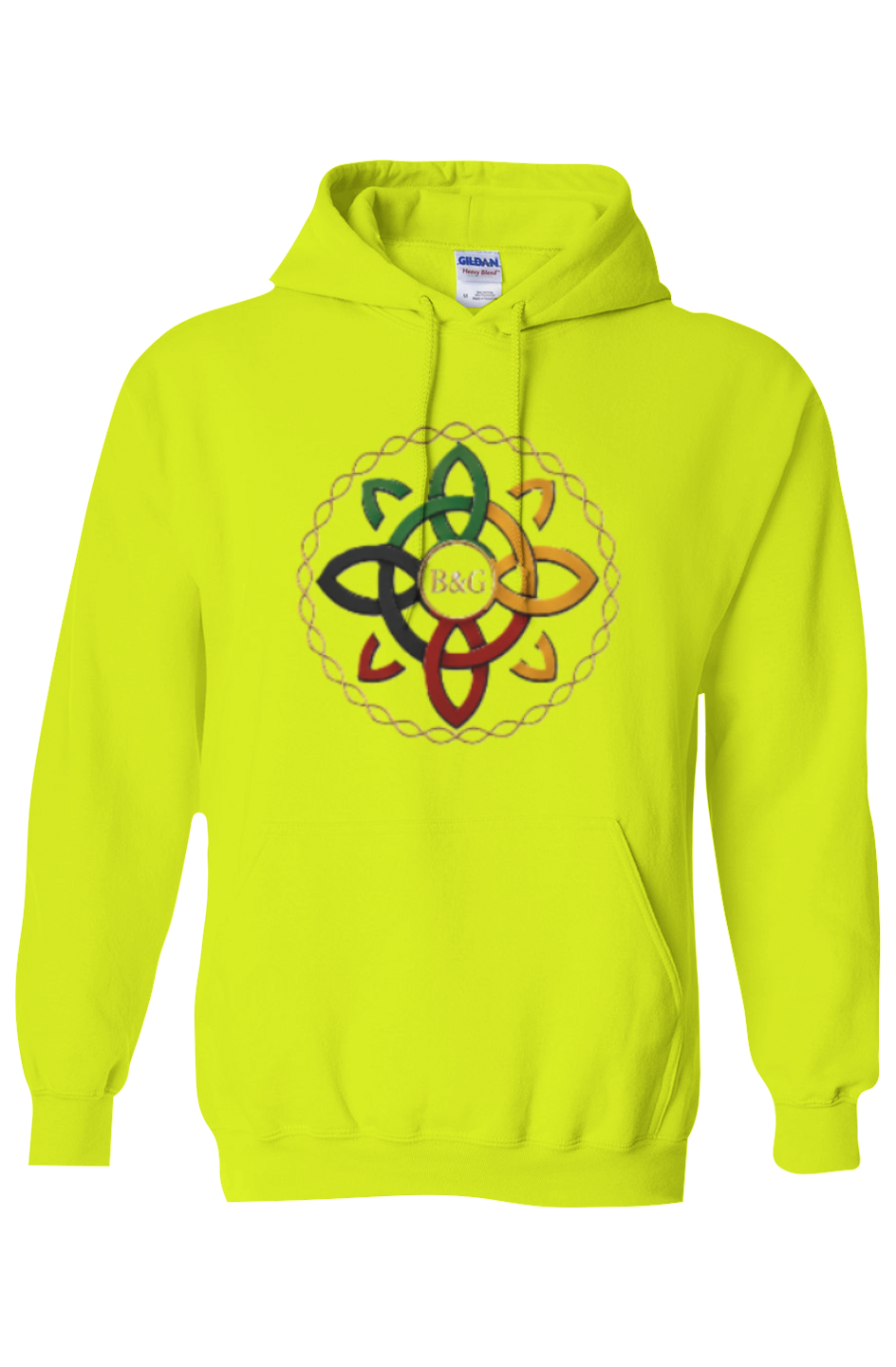 High Visibility Hooded Sweatshirt B&G