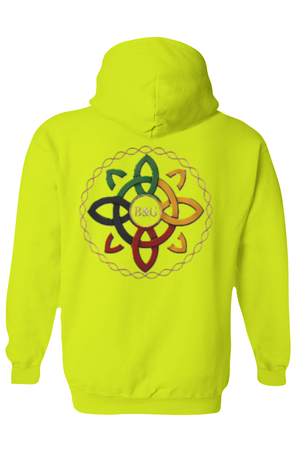 High Visibility Hooded Sweatshirt B&G