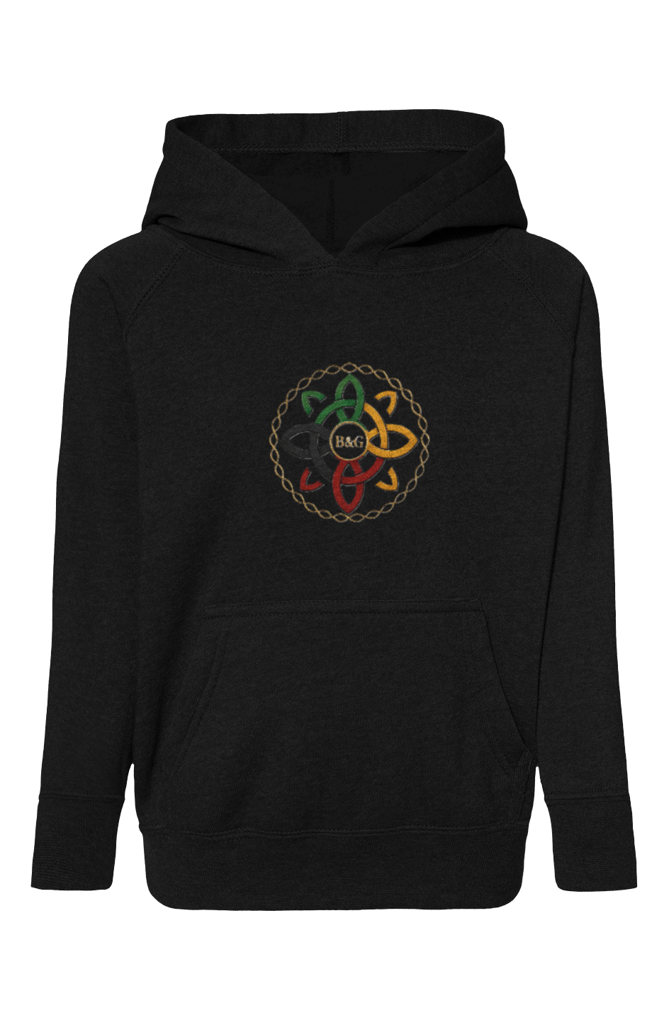 Blend Raglan Hooded Sweatshirt B&G