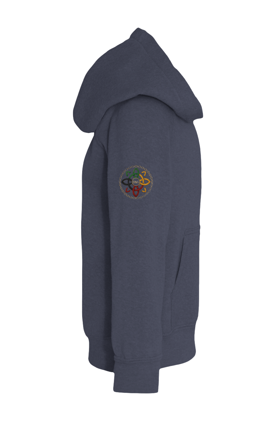 Blend Raglan Hooded Sweatshirt B&G