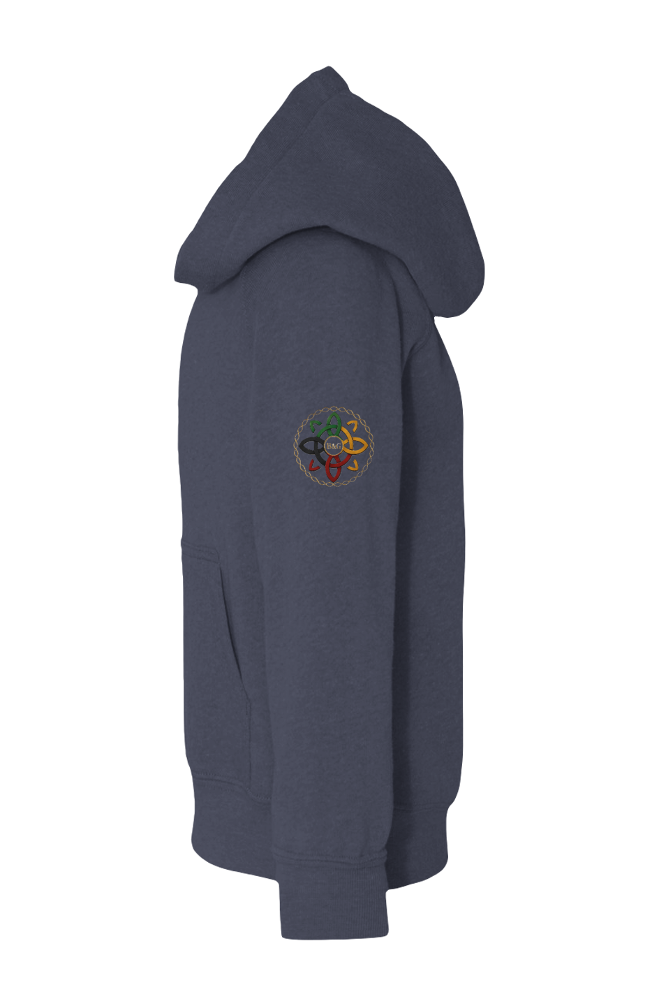Blend Raglan Hooded Sweatshirt B&G