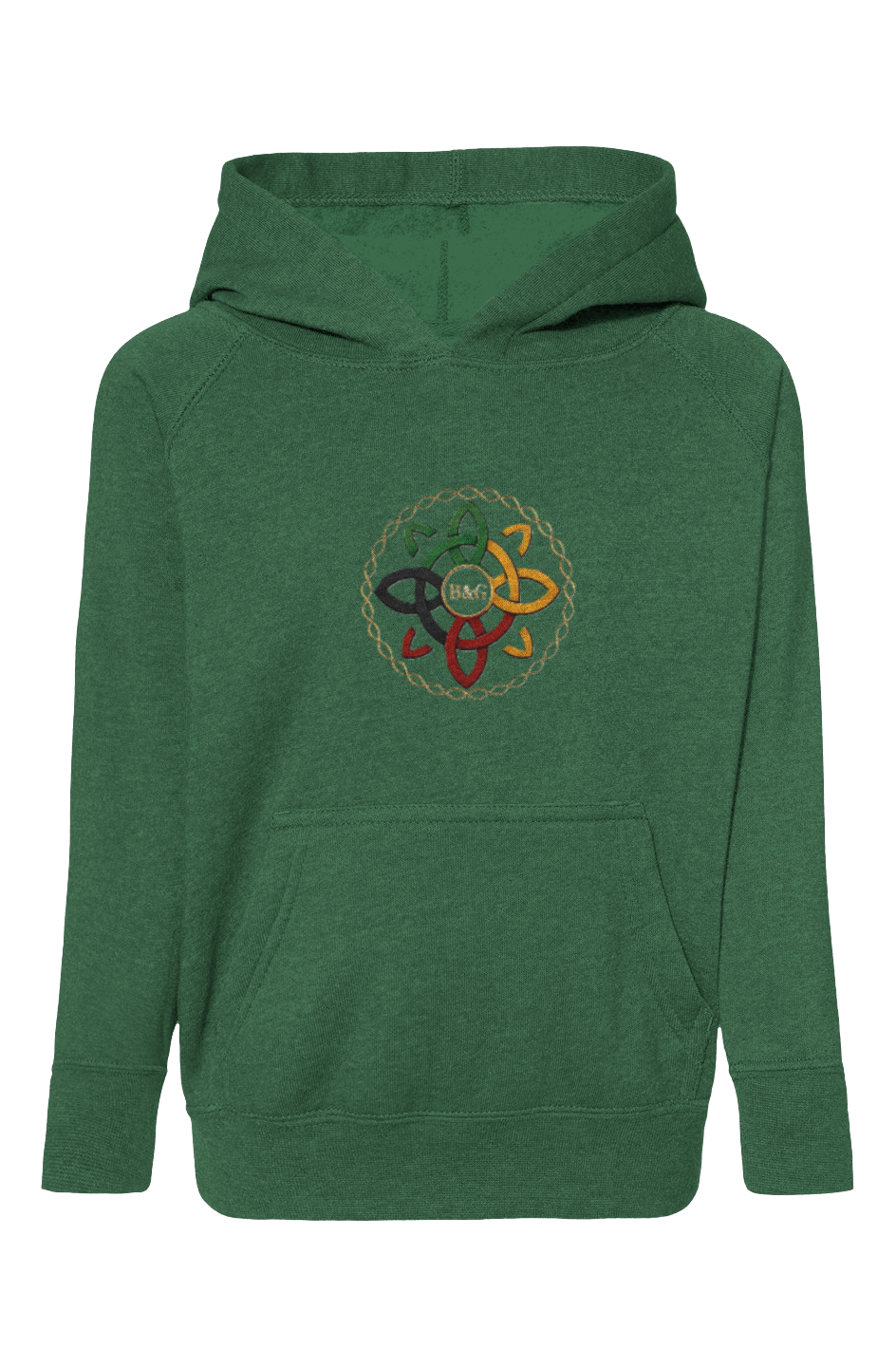 Blend Raglan Hooded Sweatshirt B&G