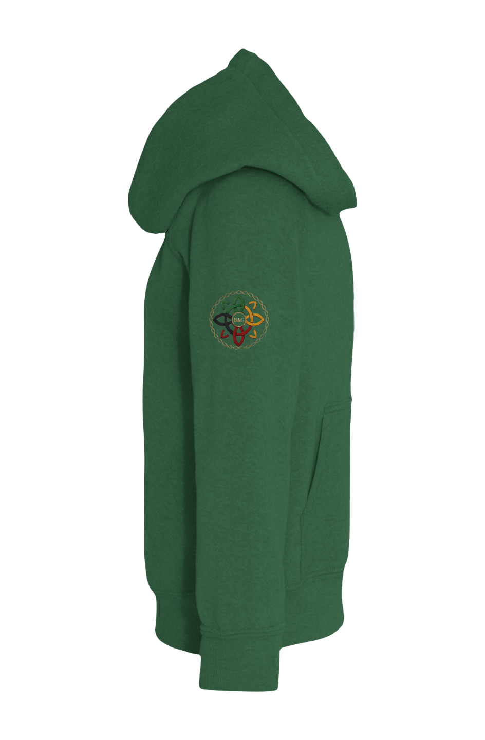Blend Raglan Hooded Sweatshirt B&G