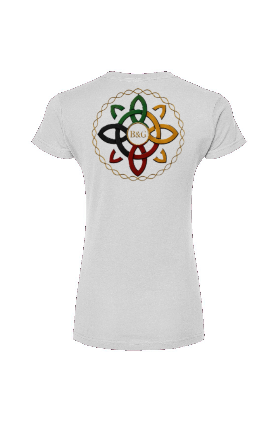Tultex Womens V T-Shirt B&G
