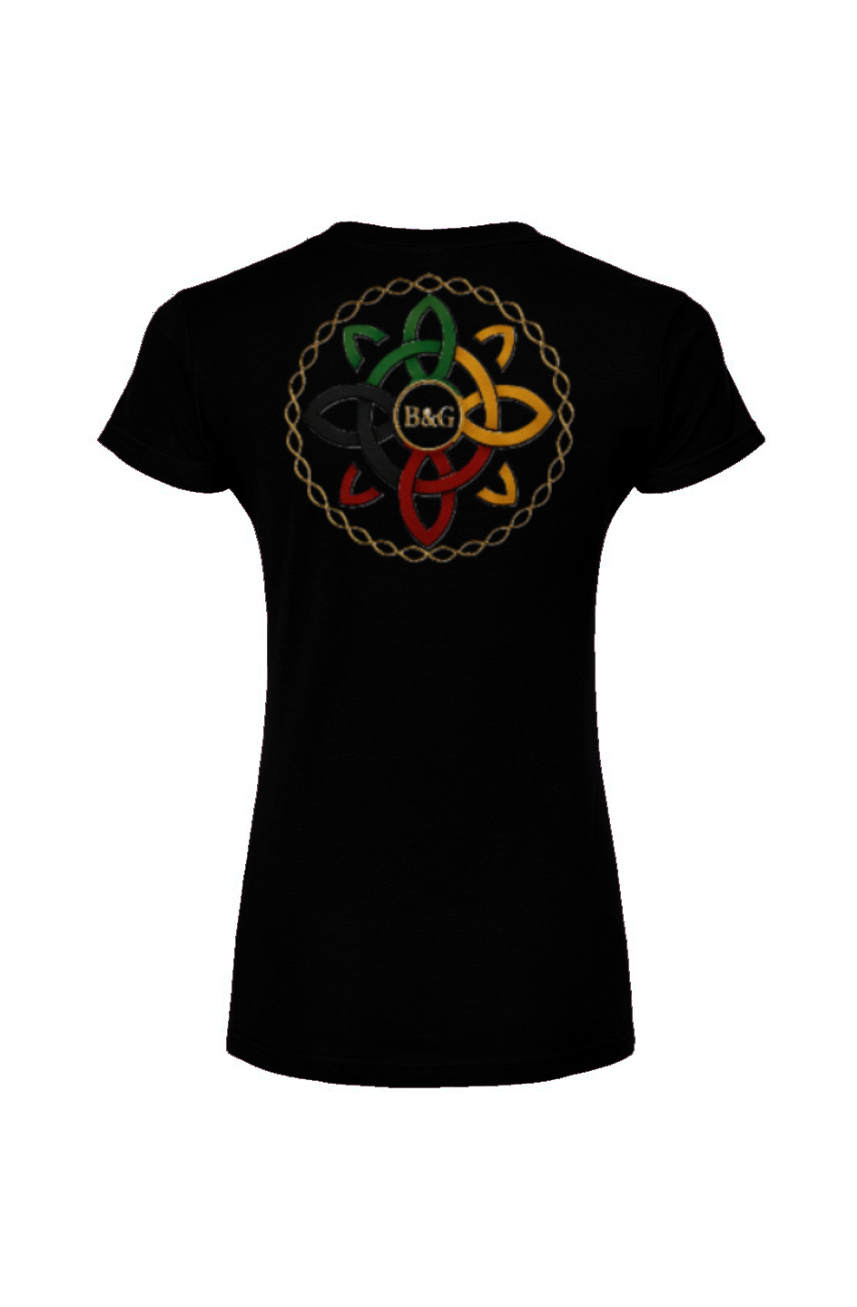 Tultex Womens V T-Shirt B&G