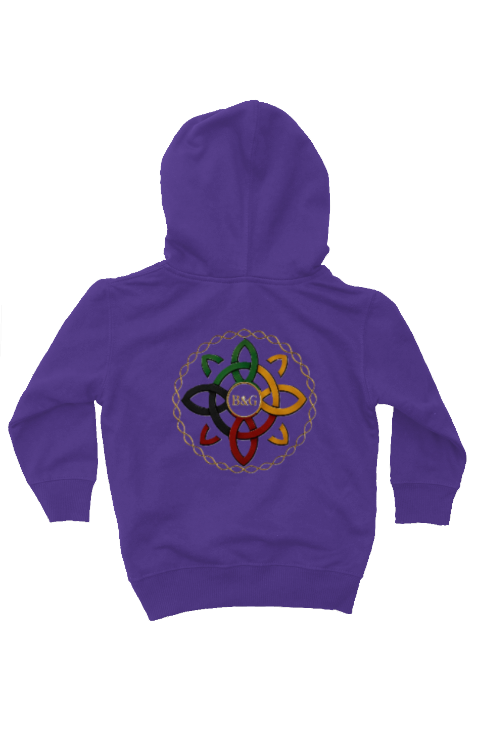 kids fleece pullover hoodie B&G